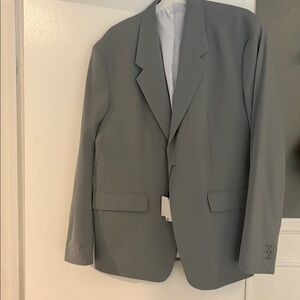 Gray Blazer Jacket Zara